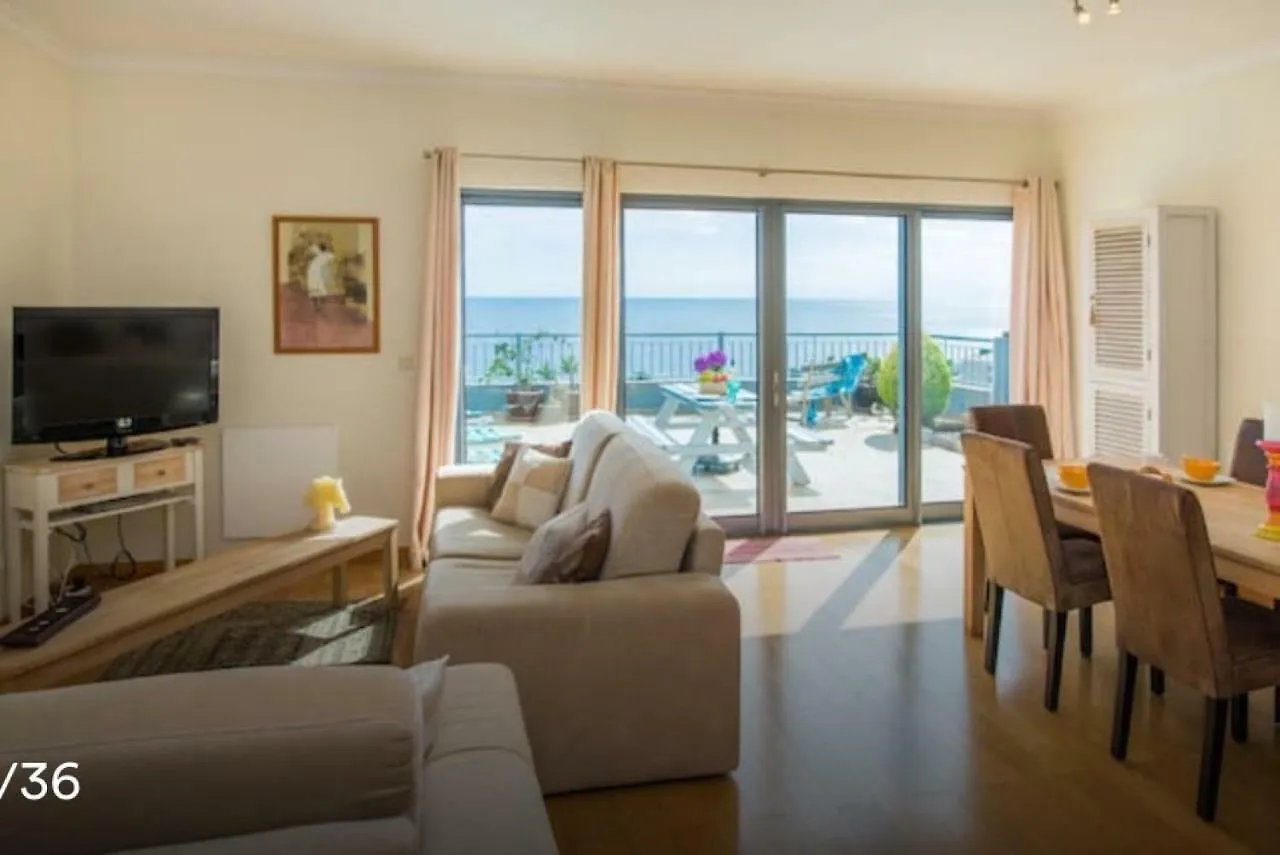 Triplex Terrasse Vue Exclusive Sur L Ocean ,Wifi Apartment Santa Cruz